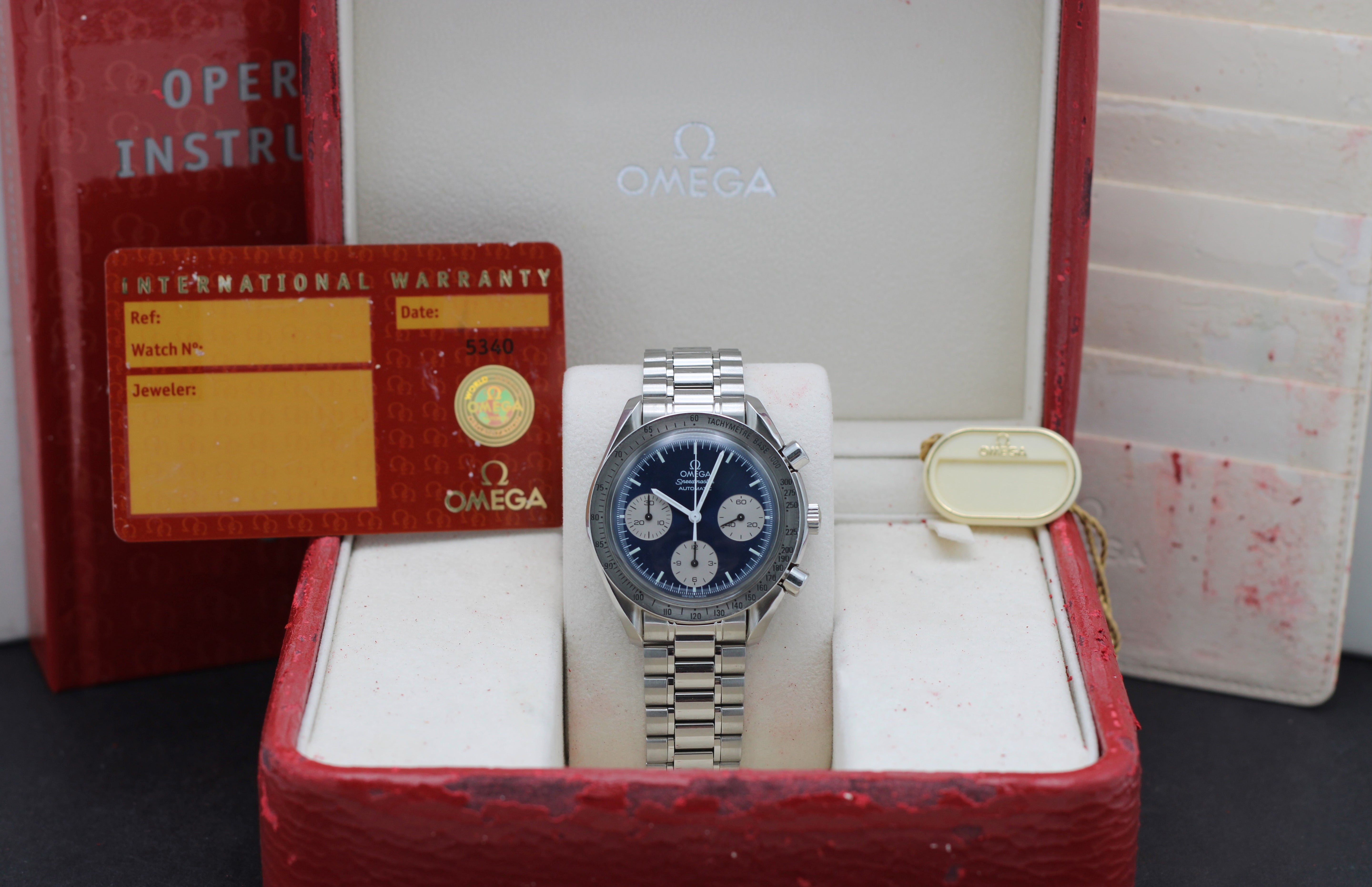 Omega Speedmaster Reduced 3510.82.00 - 1998 - Omega horloge - Omega kopen - Omega heren horloge - Trophies Watches