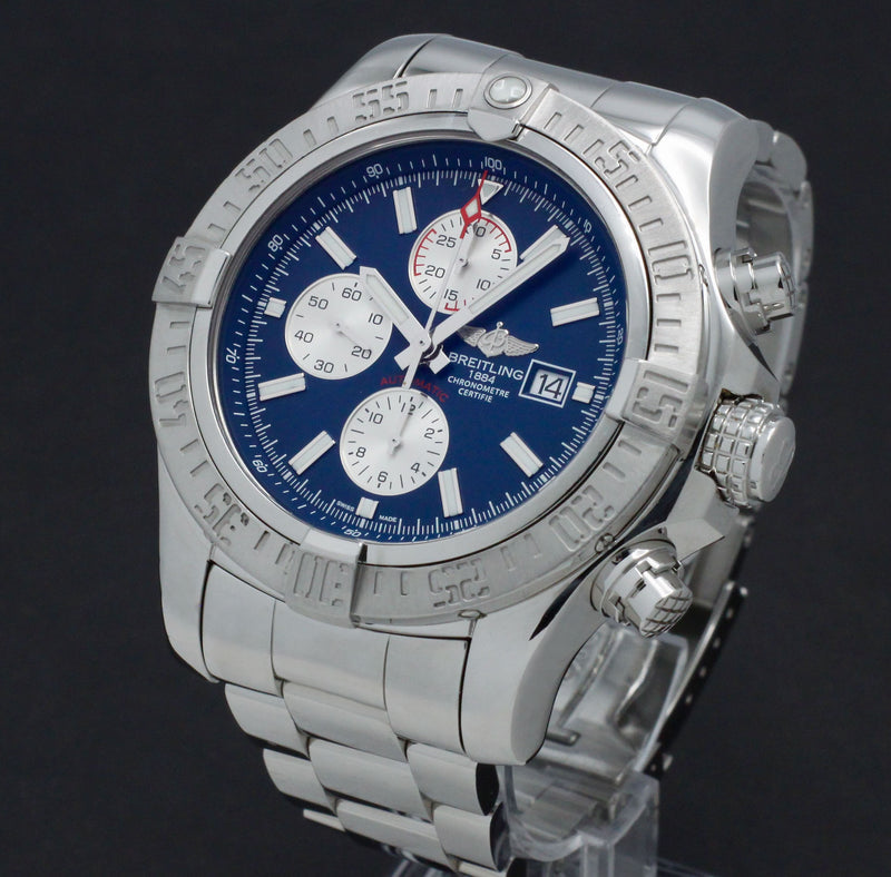 Breitling Super Avenger II A13371 - 2014 - Breitling horloge - Breitling kopen - Breitling heren horloge - Trophies Watches