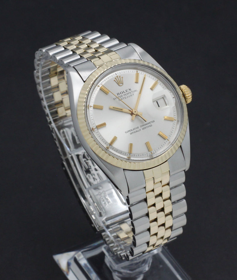 Rolex Datejust 1601 - 1972 - goud/staal - two/tone - Rolex horloge - Rolex kopen - Rolex heren horloge - Trophies Watches