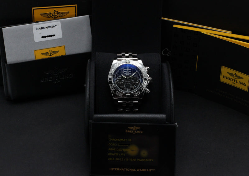 Breitling Chronomat AB0110 - 2014 - Breitling horloge - Breitling kopen - Breitling heren horloge - Trophies Watches