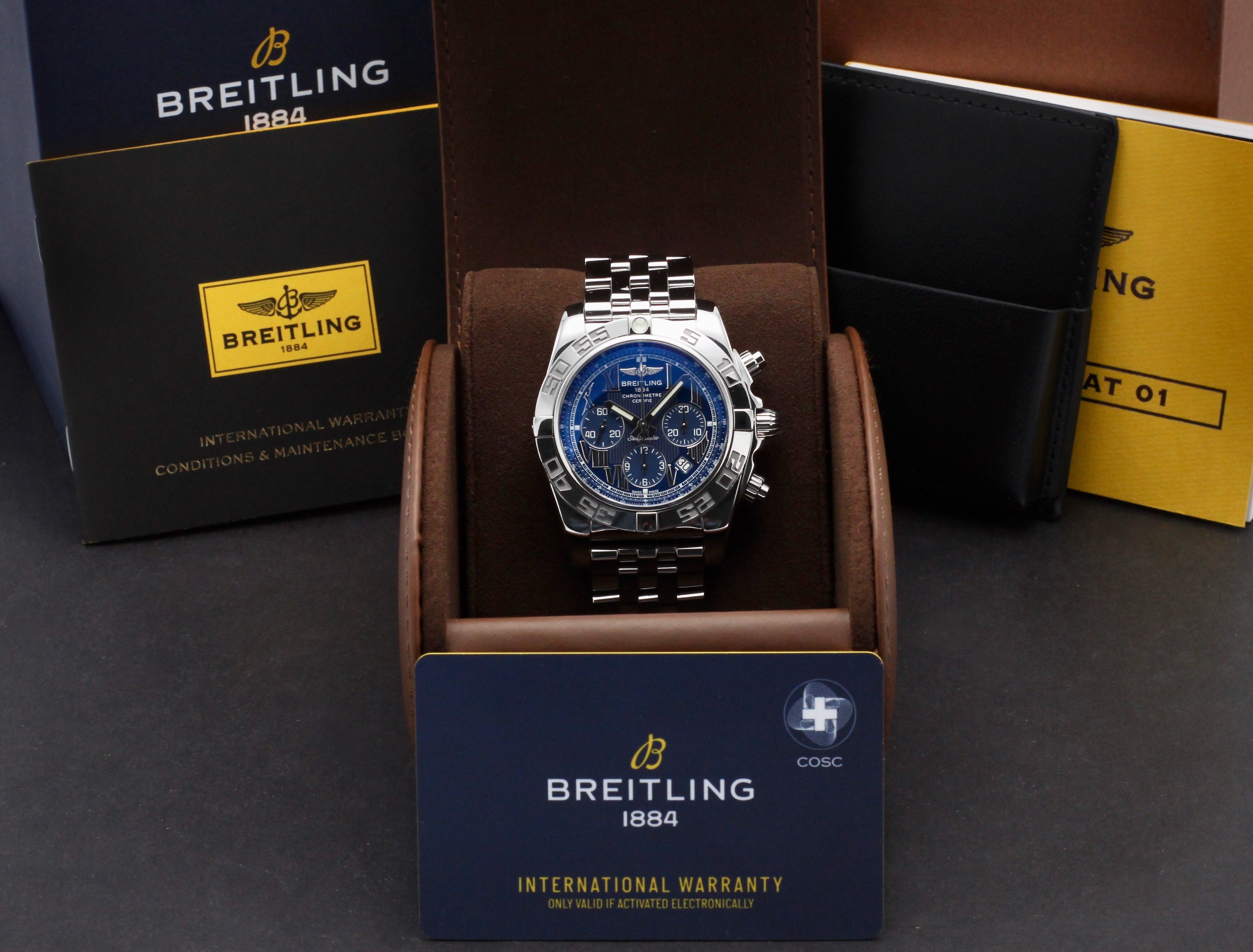 Breitling Chronomat AB0110 - 2021 - Breitling horloge - Breitling kopen - Breitling heren horloge - Trophies Watches