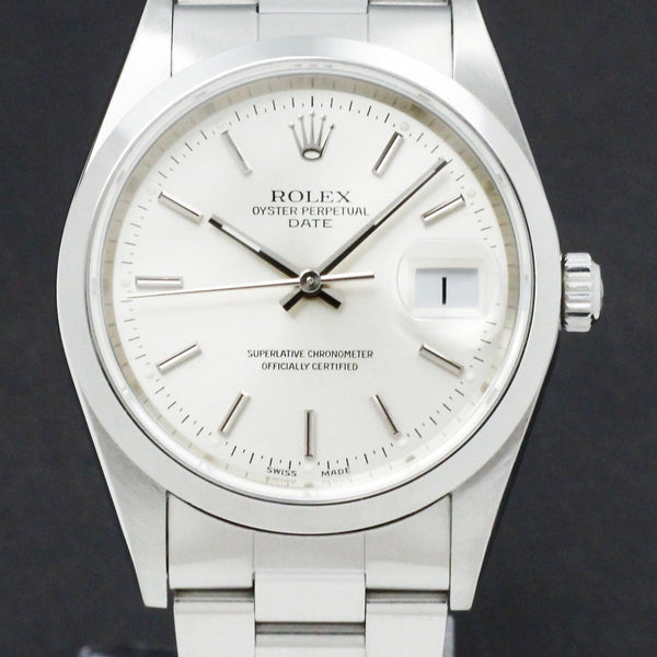 Rolex Oyster Perpetual Date 15200 - 2002 - Rolex horloge - Rolex kopen - Rolex heren horloge - Trophies Watches