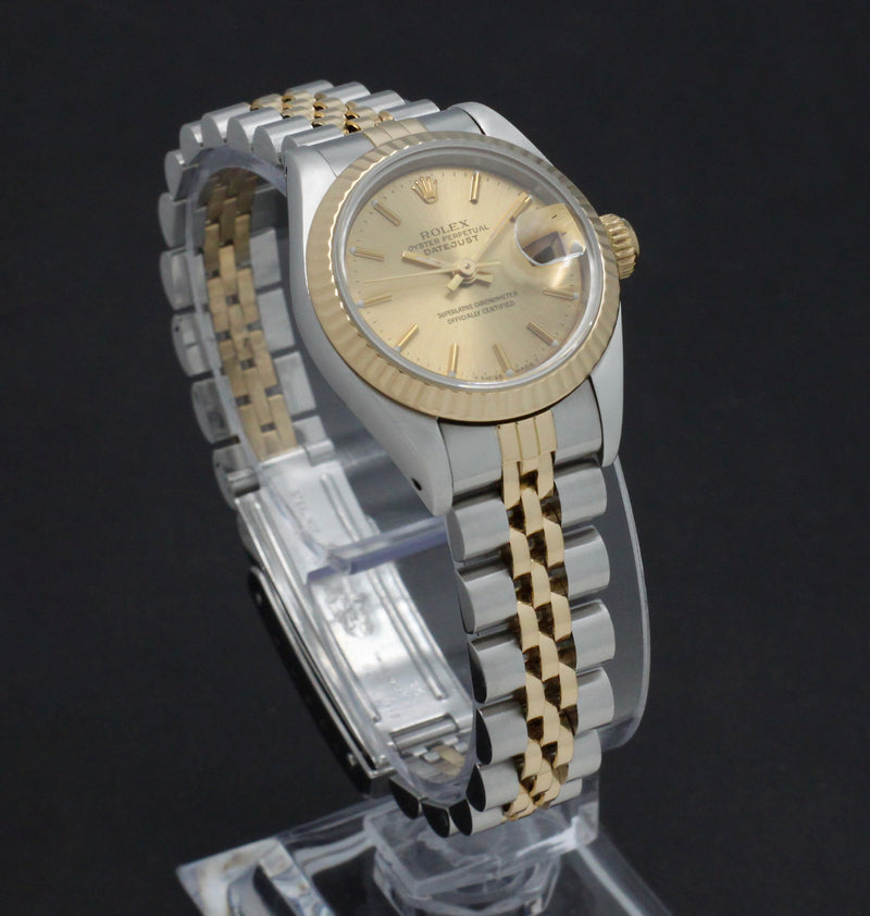 Rolex Lady-Datejust 69173 - 1993 - Rolex horloge - Rolex kopen - Rolex dames horloge - Trophies Watches