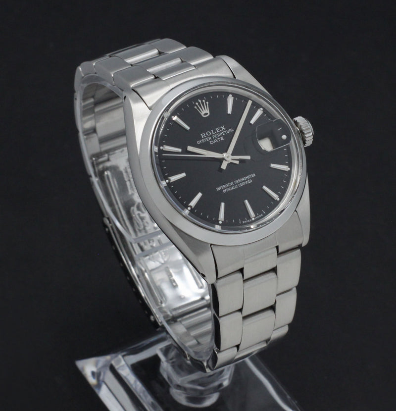 Rolex Oyster Perpetual Date 1500 - 1966 - Rolex horloge - Rolex kopen - Rolex heren horloge - Trophies Watches