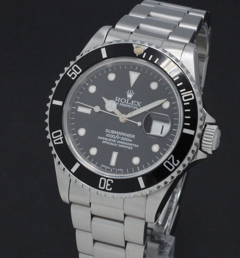 Rolex Submariner 16610 - 1996 - Rolex horloge - Rolex kopen - Rolex heren horloge - Trophies Watches