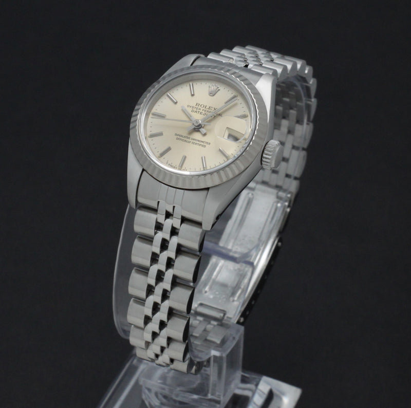 Rolex Oyster Perpetual Lady Datejust 69174 - 1991 - Rolex horloge - Rolex kopen - Rolex dames horloge - Trophies Watches