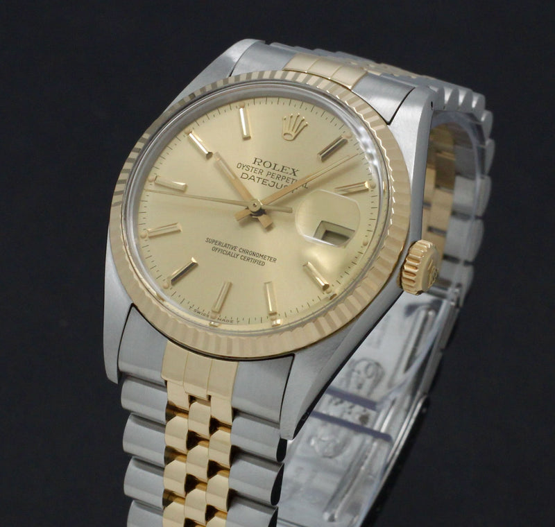 Rolex Datejust 16013 - 1986 - Rolex horloge - Rolex kopen - Rolex heren horloge - Trophies Watches