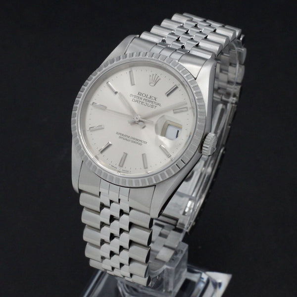 Rolex Datejust 16220 - 1994 - Rolex horloge - Rolex kopen - Rolex heren horloge - Trophies Watches