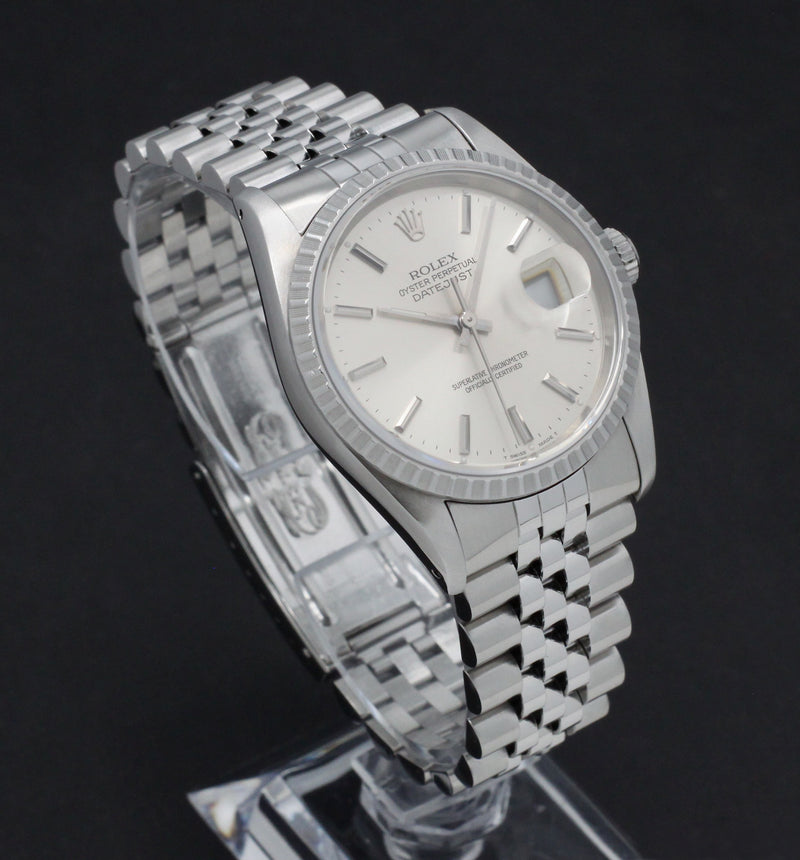 Rolex Datejust 16220 - 1994 - Rolex horloge - Rolex kopen - Rolex heren horloge - Trophies Watches