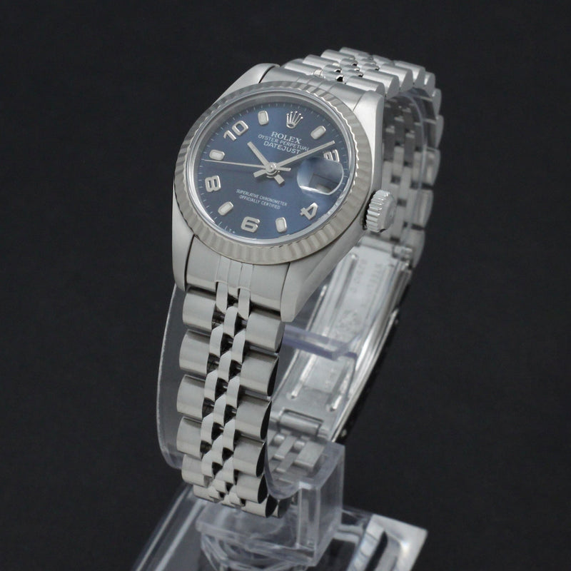 Rolex Oyster Perpetual Lady Datejust 69174 - 1999 - Rolex horloge - Rolex kopen - Rolex dames horloge - Trophies Watches