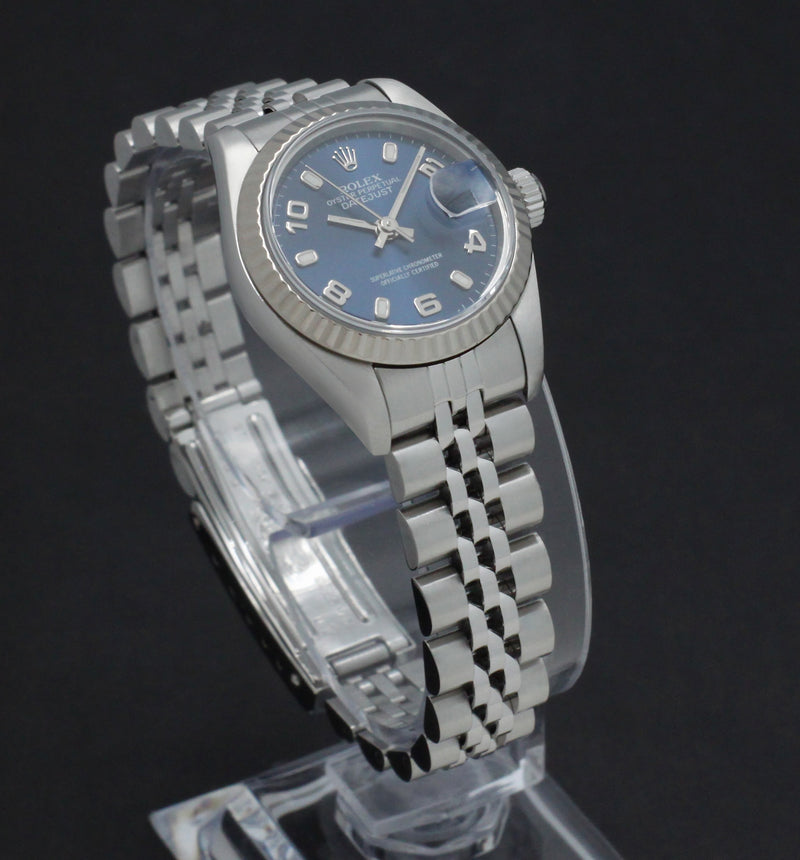 Rolex Oyster Perpetual Lady Datejust 69174 - 1999 - Rolex horloge - Rolex kopen - Rolex dames horloge - Trophies Watches