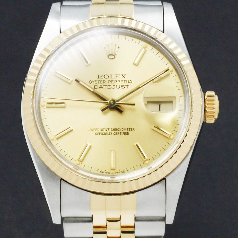 Rolex Datejust 16013 - 1986 - Rolex horloge - Rolex kopen - Rolex heren horloge - Trophies Watches