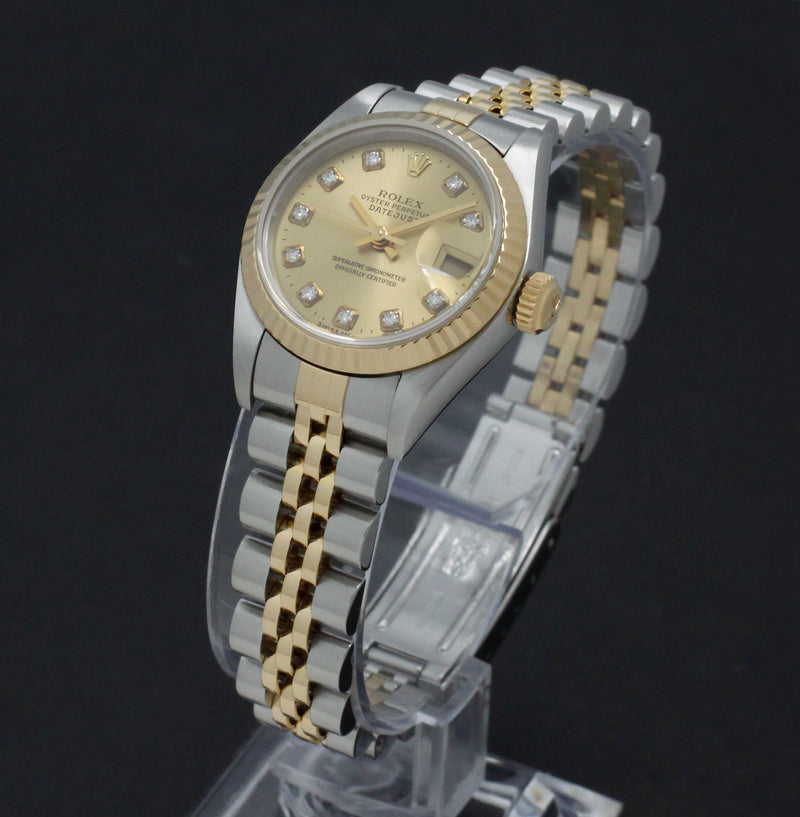 Rolex Lady-Datejust 79173G - 2000 - Rolex horloge - Rolex kopen - Rolex dames horloge - Trophies Watches