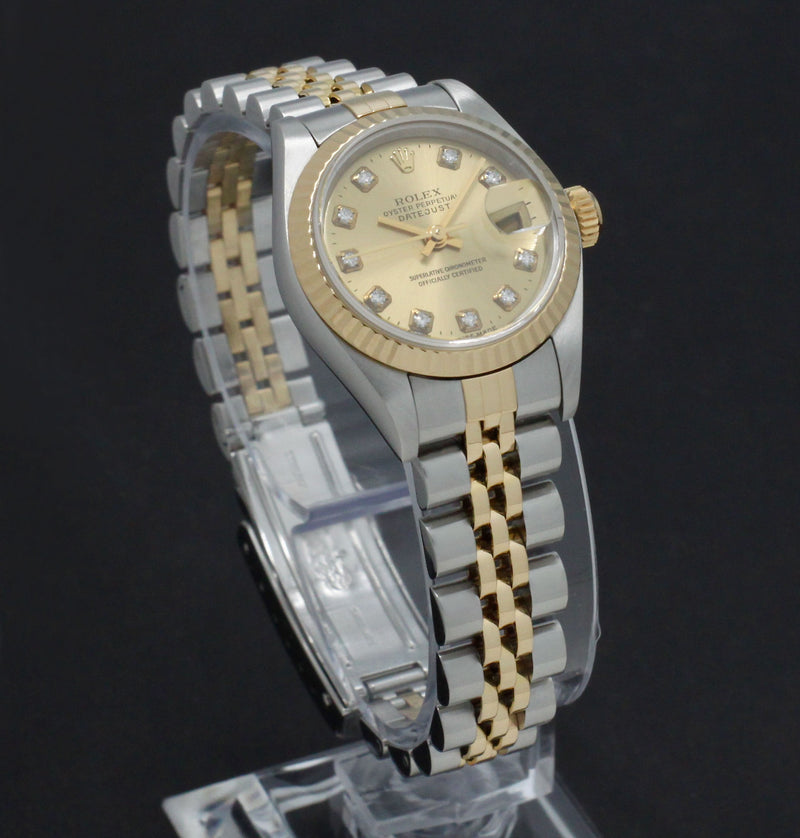 Rolex Lady-Datejust 79173G - 2000 - Rolex horloge - Rolex kopen - Rolex dames horloge - Trophies Watches