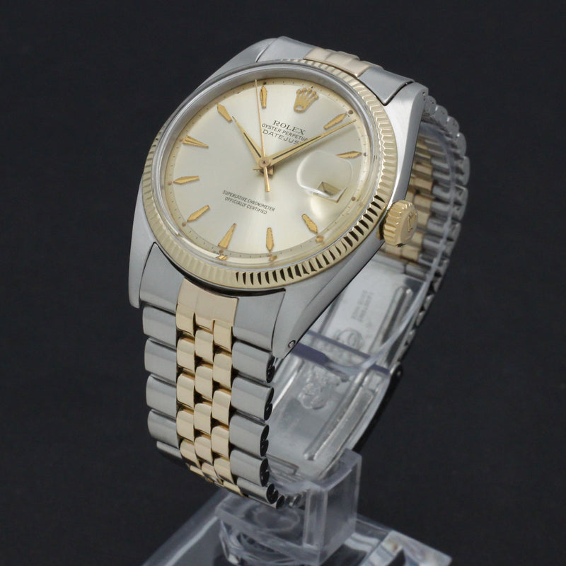 Rolex Datejust 1601 - 1961 - goud/staal - two/tone - Rolex horloge - Rolex kopen - Rolex heren horloge - Trophies Watches