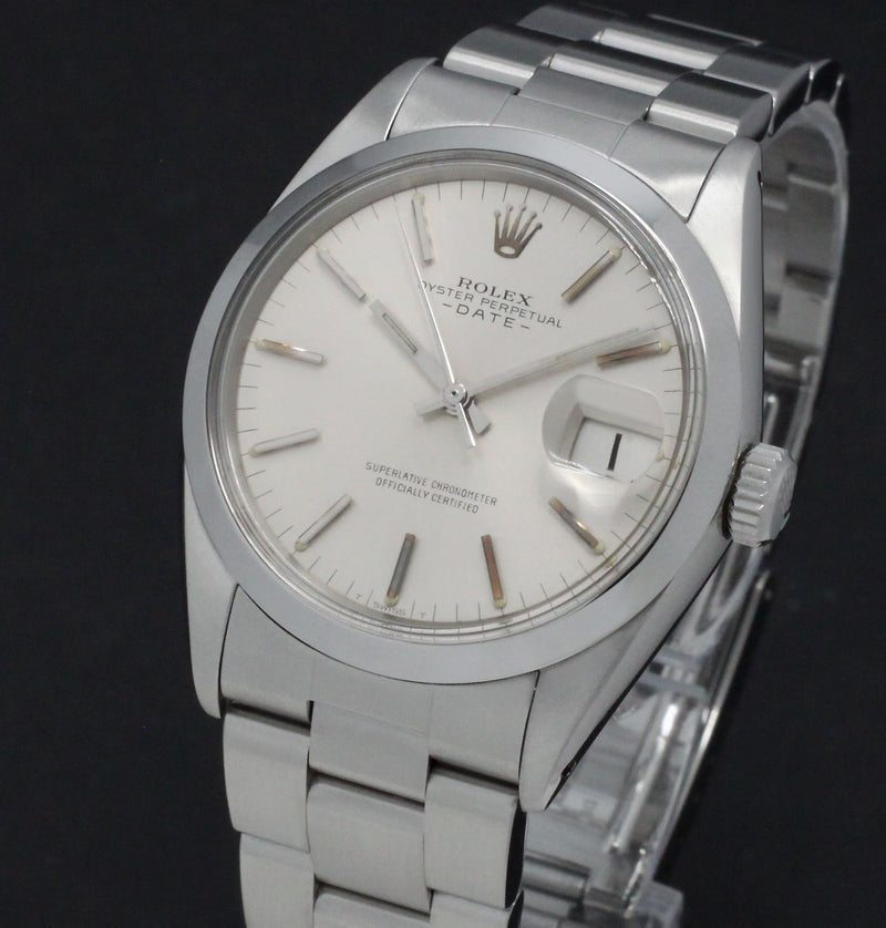 Rolex Oyster Perpetual Date 1500 - 1968 - Rolex horloge - Rolex kopen - Rolex heren horloge - Trophies Watches