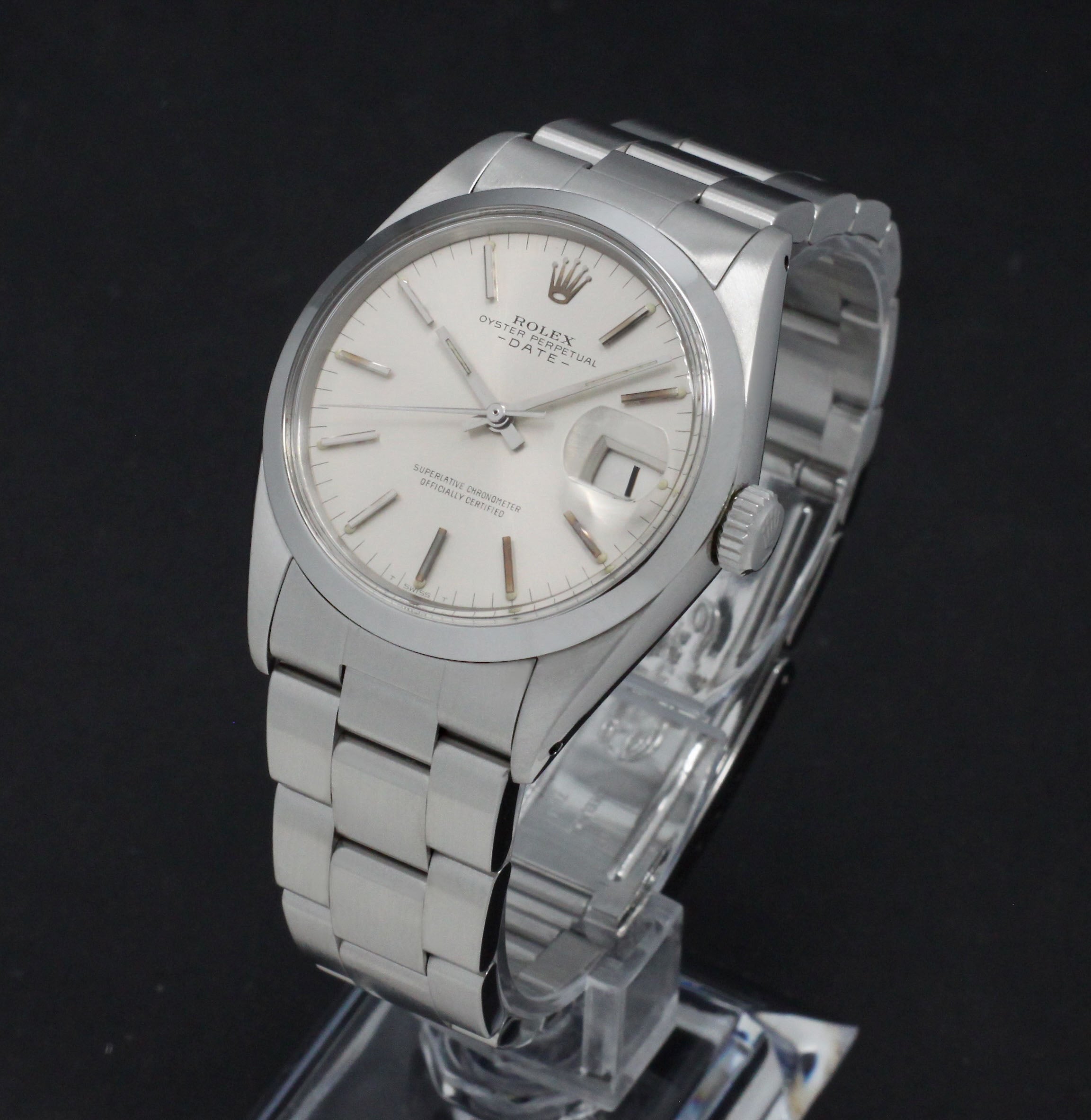 Rolex Oyster Perpetual Date 1500 - 1968 - Rolex horloge - Rolex kopen - Rolex heren horloge - Trophies Watches