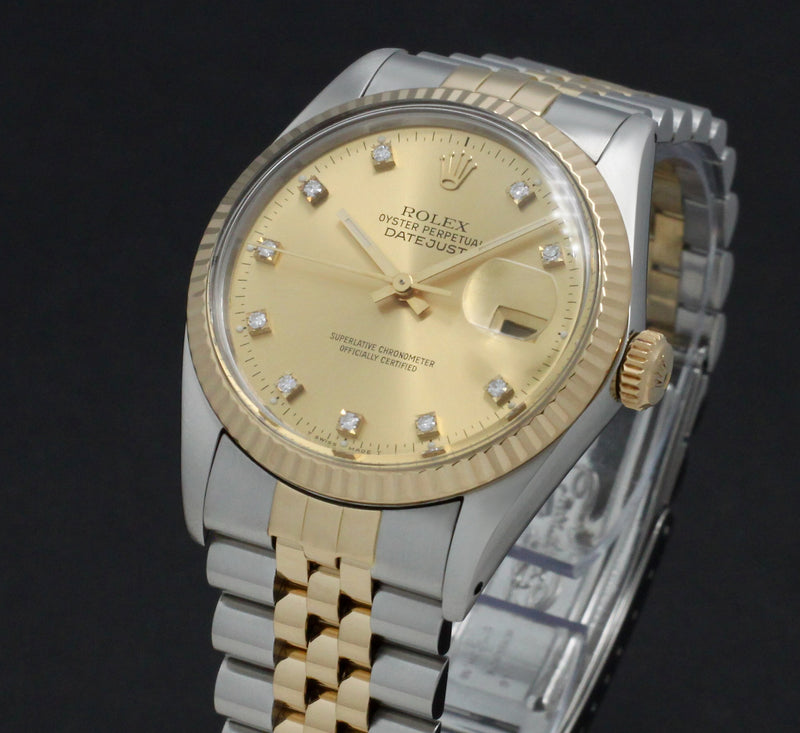 Rolex Datejust 16013G - 1988 - Rolex horloge - Rolex kopen - Rolex heren horloge - Tro