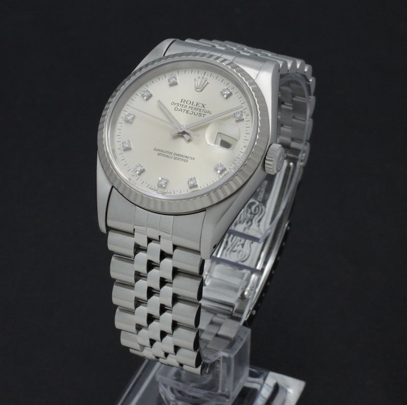 Rolex Datejust 16234G - 1991 - Rolex horloge - Rolex kopen - Rolex heren horloge - Trophies Watches