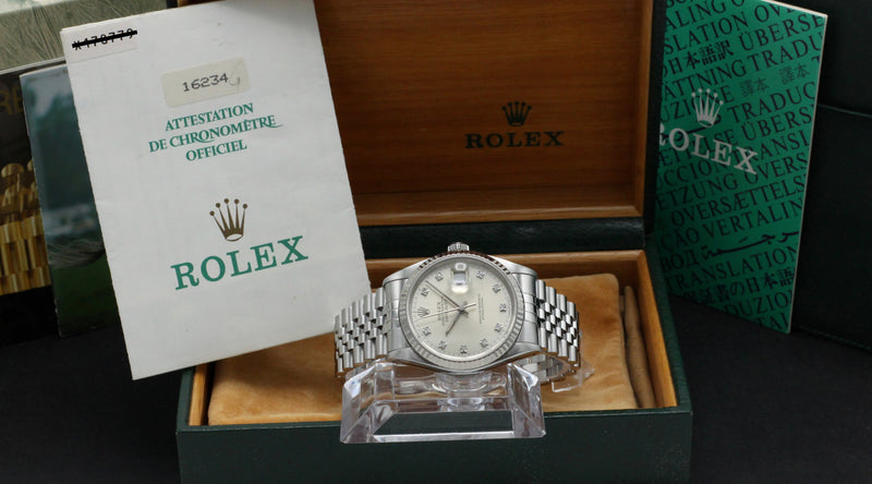 Rolex Datejust 16234G - 1991 - Rolex horloge - Rolex kopen - Rolex heren horloge - Trophies Watches