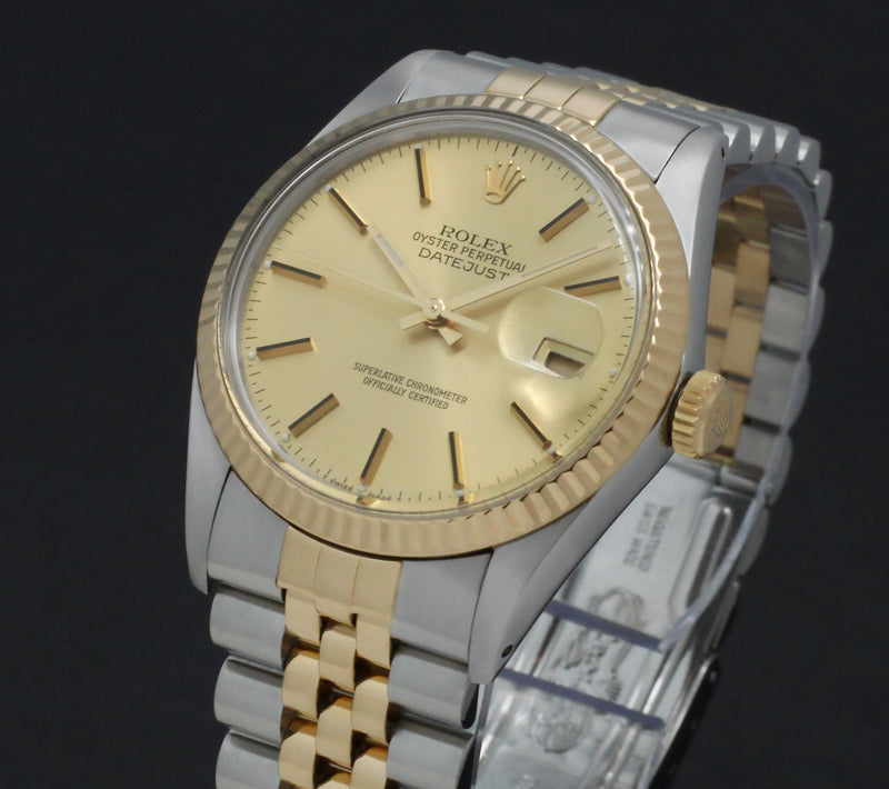 Rolex Datejust 16013 - 1987 - Rolex horloge - Rolex kopen - Rolex heren horloge - Trophies Watches