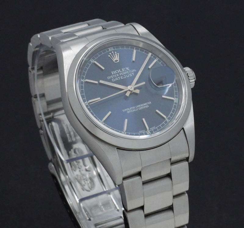 Rolex Datejust 16200 - 2001 - Rolex horloge - Rolex kopen - Rolex heren horloge - Trophies Watches