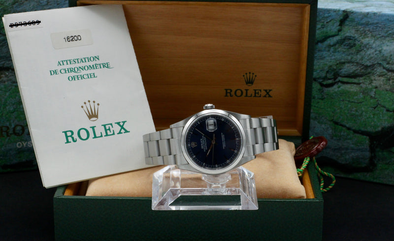 Rolex Datejust 16200 - 2001 - Rolex horloge - Rolex kopen - Rolex heren horloge - Trophies Watches