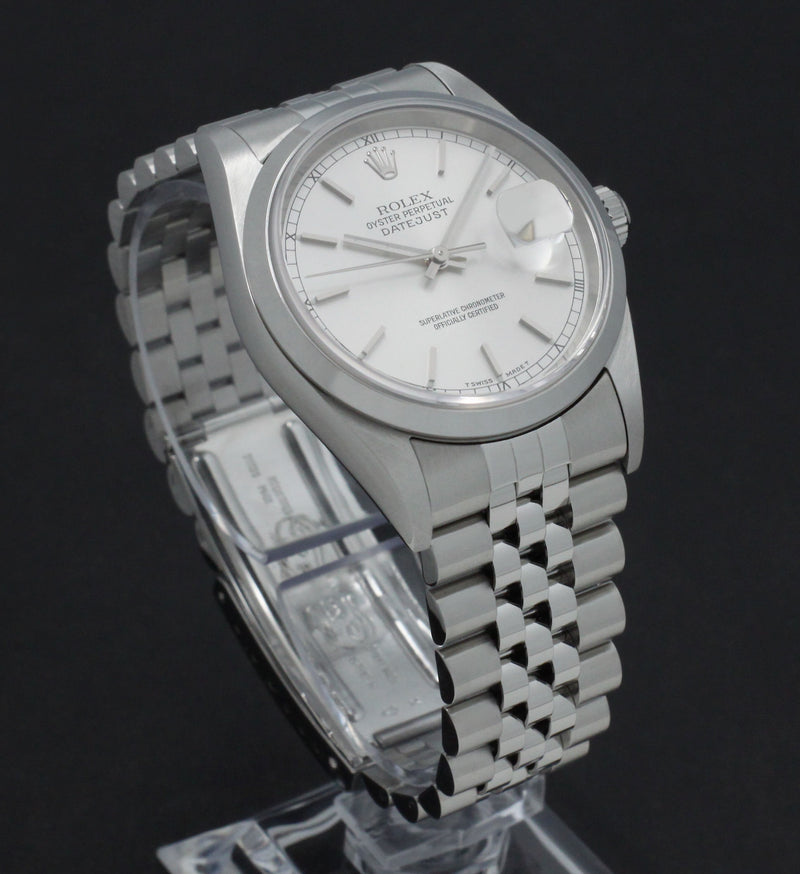 Rolex Datejust 16200 - 1999 - Rolex horloge - Rolex kopen - Rolex heren horloge - Trophies Watches