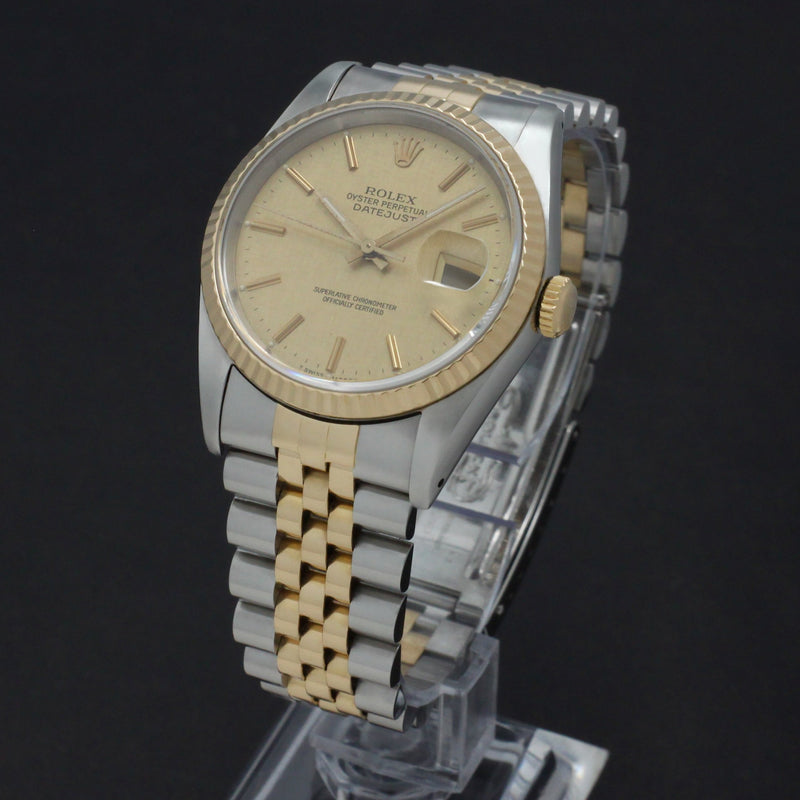 Rolex Datejust 16233 - 1989 - Rolex horloge - Rolex kopen - Rolex heren horloge - Trophies Watches