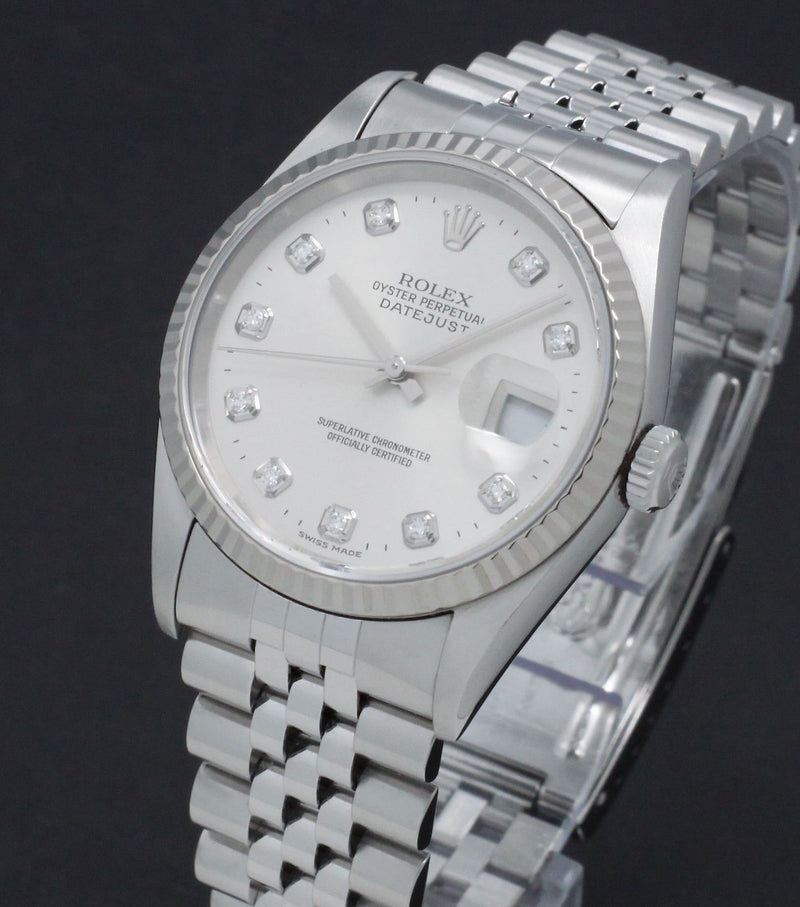 Rolex Datejust 16234G - 1999 - Rolex horloge - Rolex kopen - Rolex heren horloge - Trophies Watches