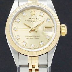 Rolex Lady-Datejust 69173 - 1991 - Rolex horloge - Rolex kopen - Rolex dames horloge - Trophies Watches