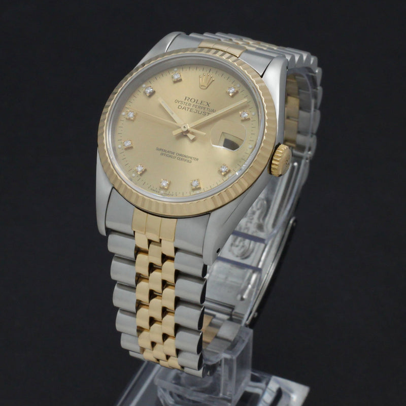 Rolex Datejust 16233G - 1994 - Rolex horloge - Rolex kopen - Rolex heren horloge - Trophies Watches