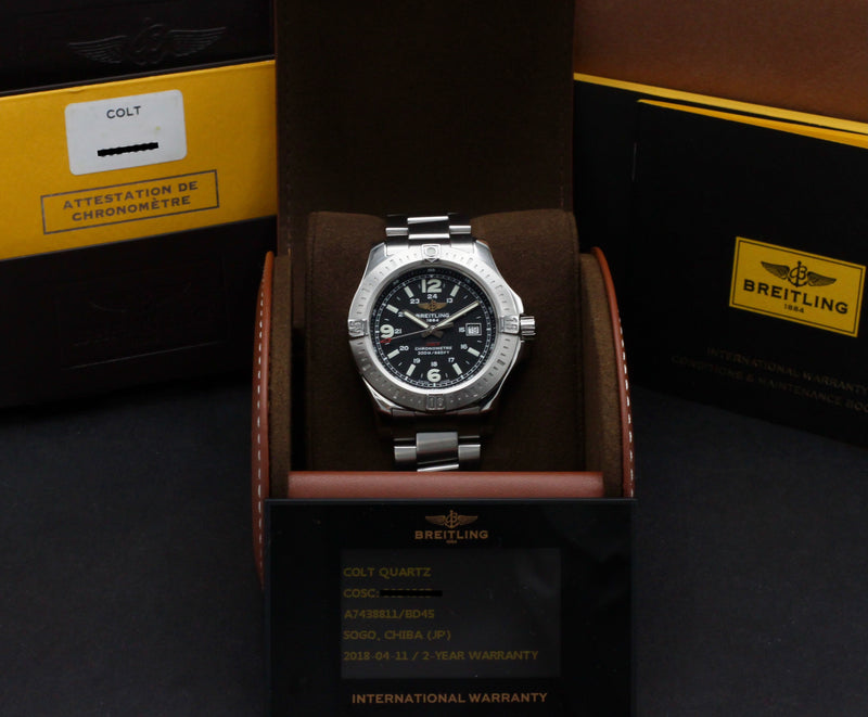 Breitling Colt A74388 - 2018 - Breitling horloge - Breitling kopen - Breitling heren horloge - Trophies Watches