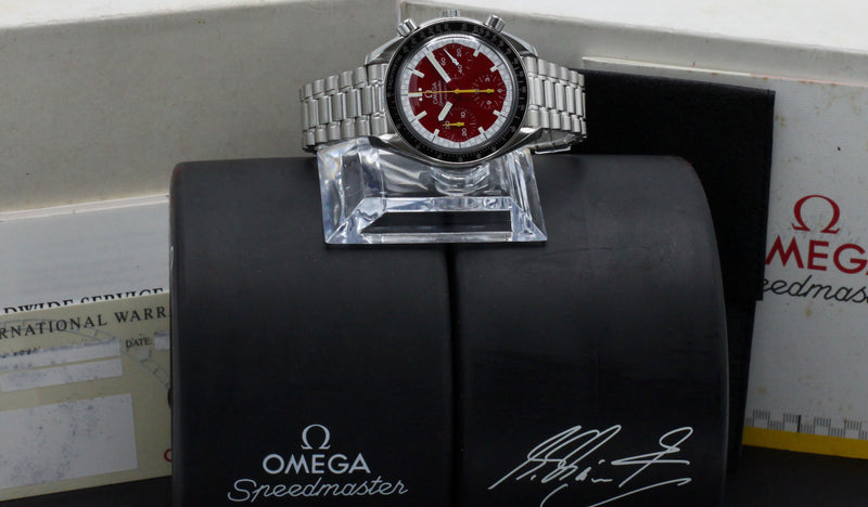 Omega Speedmaster Reduced Schumacher 3810.61.41 - 1998 - Omega horloge - Omega kopen - Omega heren horloge - Trophies Watche