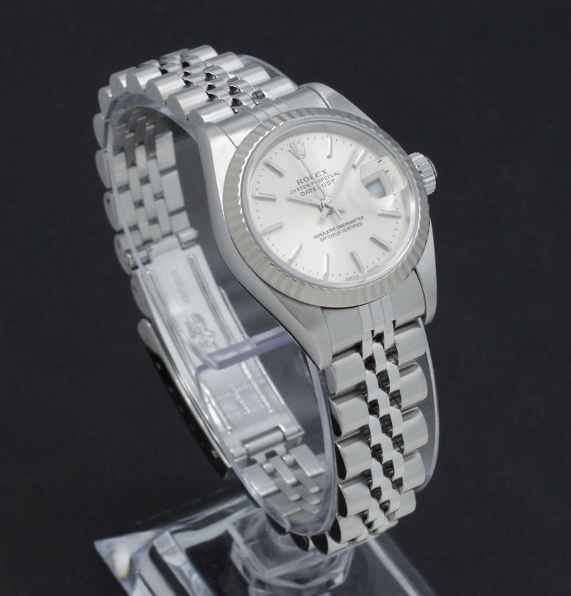 Rolex Oyster Perpetual Lady Datejust 79174 - 2001 - Rolex horloge - Rolex kopen - Rolex dames horloge - Trophies Watches