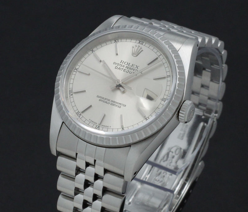 Rolex Datejust 16220 - 1989 - Rolex horloge - Rolex kopen - Rolex heren horloge - Trophies Watches