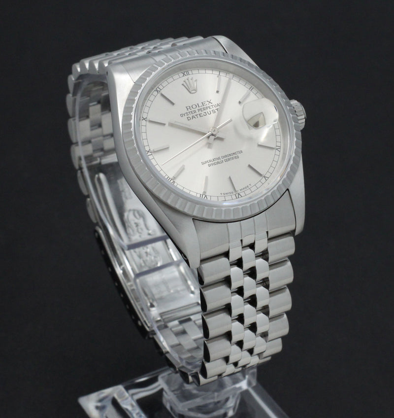 Rolex Datejust 16220 - 1989 - Rolex horloge - Rolex kopen - Rolex heren horloge - Trophies Watches