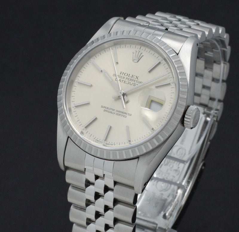 Rolex Datejust 16220 - 1995 - Rolex horloge - Rolex kopen - Rolex heren horloge - Trophies Watches