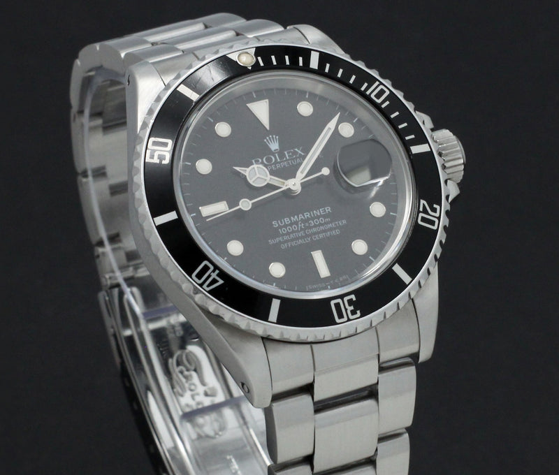 Rolex Submariner 16800 - 1987 - Rolex horloge - Rolex kopen - Rolex heren horloge - Trophies Watches