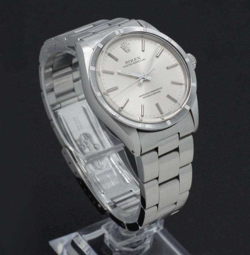 Rolex Oyster Perpetual 34 1007 - 1988 - Rolex horloge - Rolex kopen - Rolex heren horloge - Trophies Watches