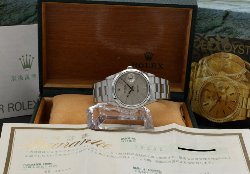 Rolex Oyster Perpetual Date 15200 - 1995 - Rolex horloge - Rolex kopen - Rolex heren horloge - Trophies Watches