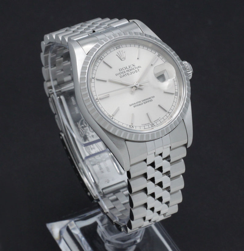 Rolex Datejust 16220 - 1999 - Rolex horloge - Rolex kopen - Rolex heren horloge - Trophies Watches