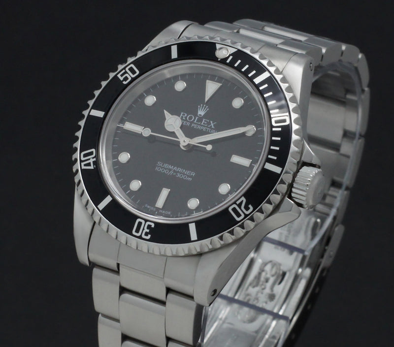 Rolex Submariner 14060M - 2002 - Rolex horloge - Rolex kopen - Rolex heren horloge - Trophies Watches