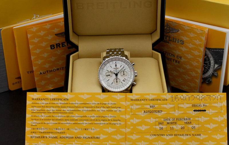 Breitling Navitimer A23322 - 2005 - Breitling horloge - Breitling kopen - Breitling heren horloge - Trophies Watches