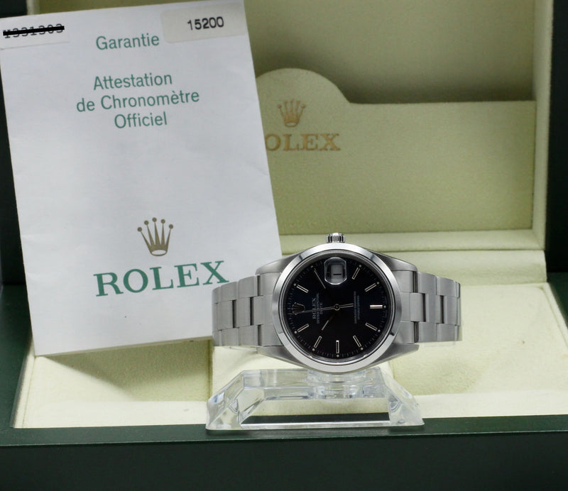 Rolex Oyster Perpetual Date 15200 - 2003 - Rolex horloge - Rolex kopen - Rolex heren horloge - Trophies Watches