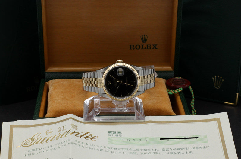 Rolex Datejust 16233 - 2001 - Rolex horloge - Rolex kopen - Rolex heren horloge - Trophies Watches