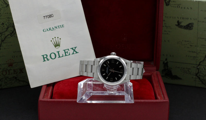 Rolex Oyster Perpetual 77080 - 2001 - Rolex horloge - Rolex kopen - Rolex dames horloge - Trophies Watches