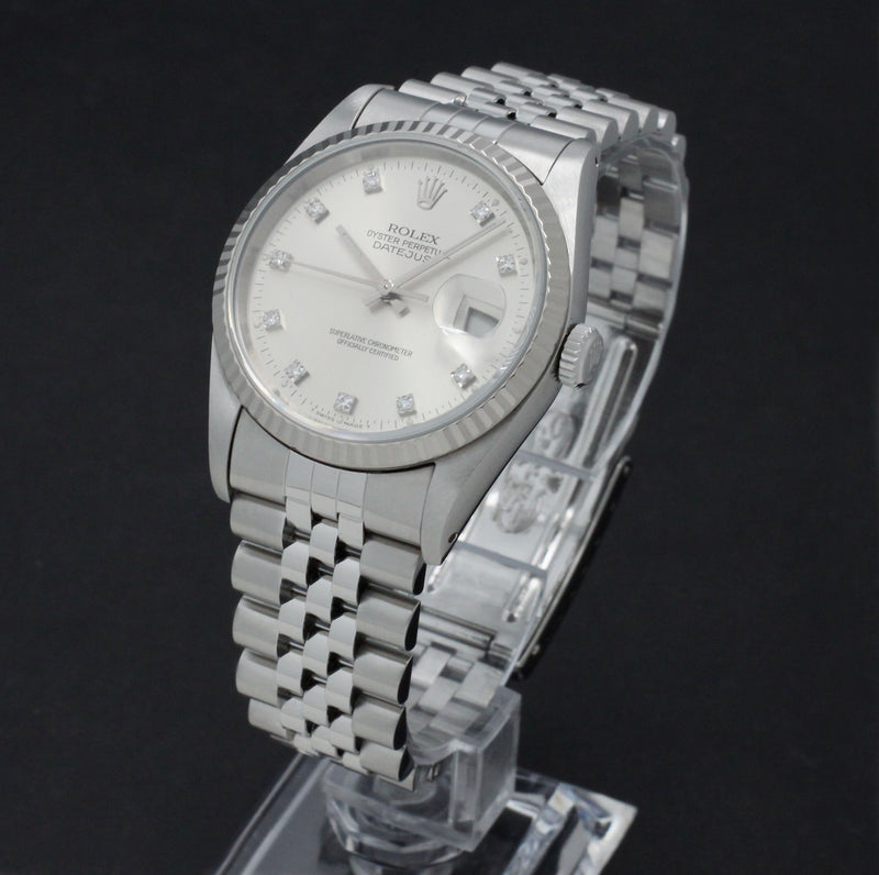 Rolex Datejust 16234G - 1994 - Rolex horloge - Rolex kopen - Rolex heren horloge - Trophies Watches