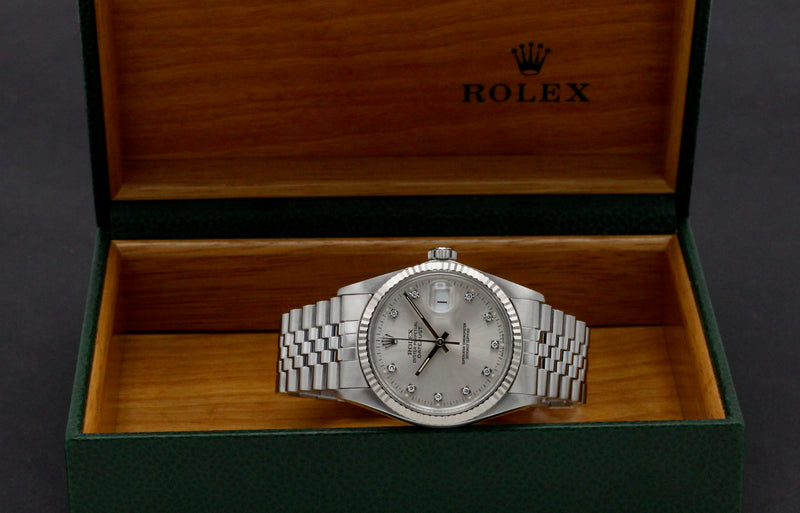 Rolex Datejust 16014G - 1988 - Rolex horloge - Rolex kopen - Rolex heren horloge - Trophies Watches