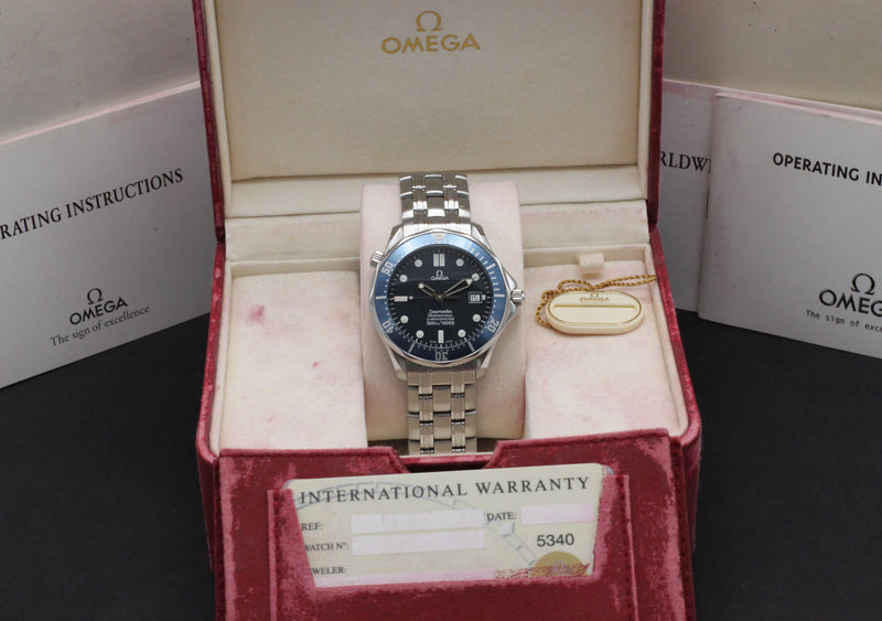 Omega Seamaster Diver 300 M 2531.80.00- 1999 - Omega horloge - Omega kopen - Omega heren horloge - Trophies Watches